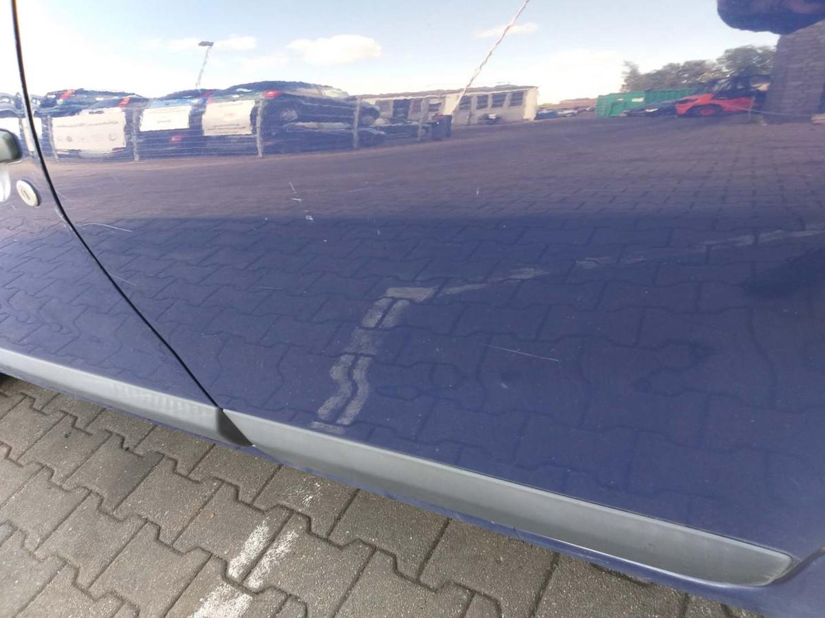 Dacia Sandero original Tür hinten links OV61H Blue Marine Bj.2009